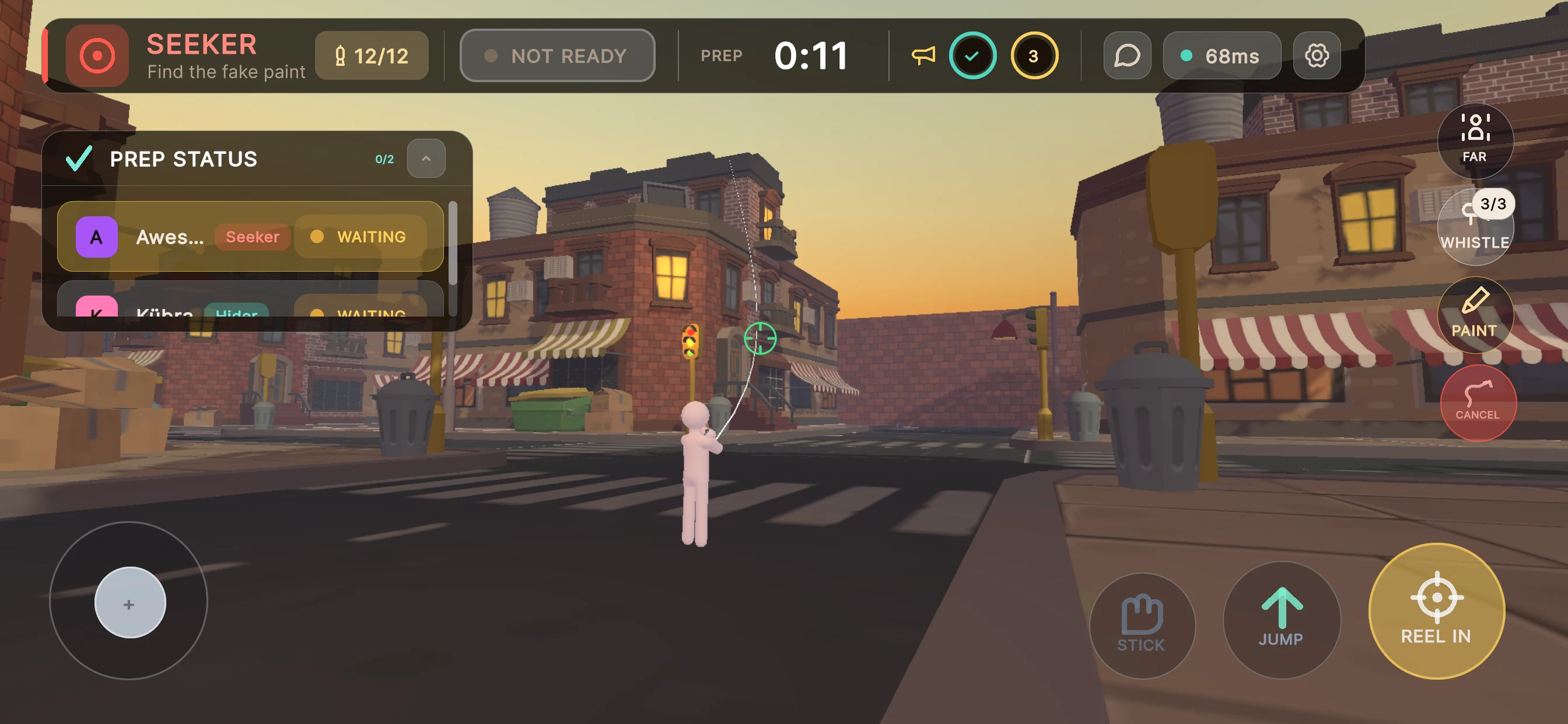 Hide and Seek: Paint Hunt 3D screenshot