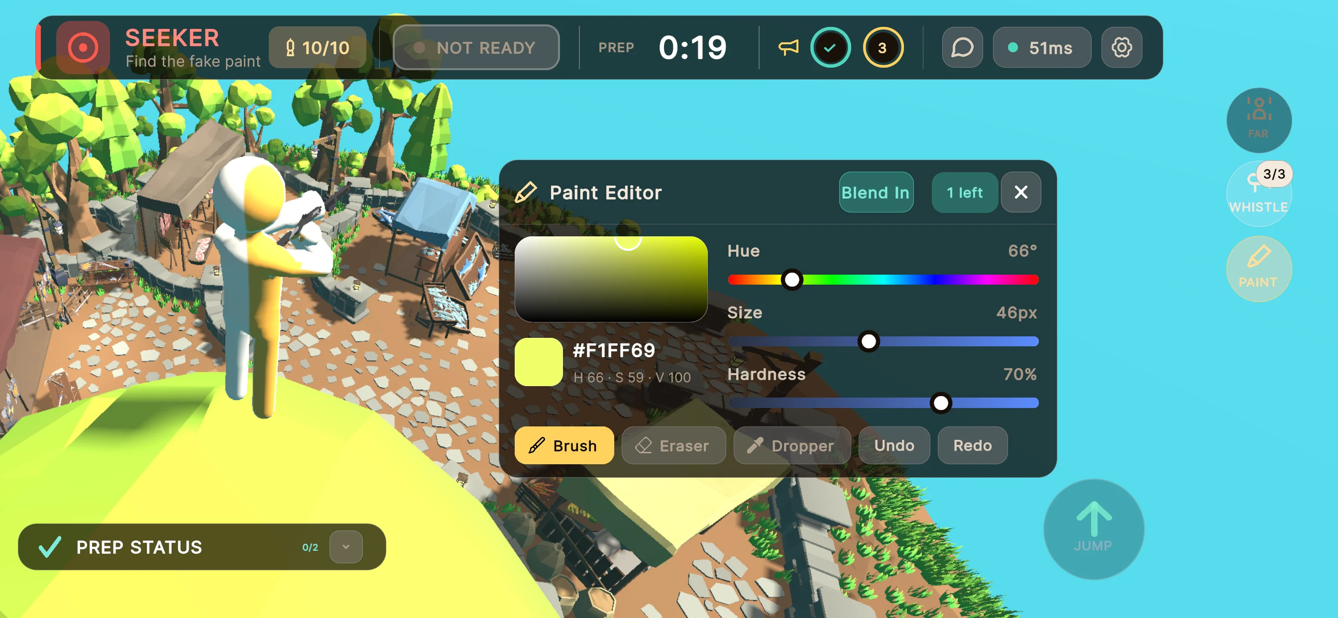 Hide and Seek: Paint Hunt 3D screenshot